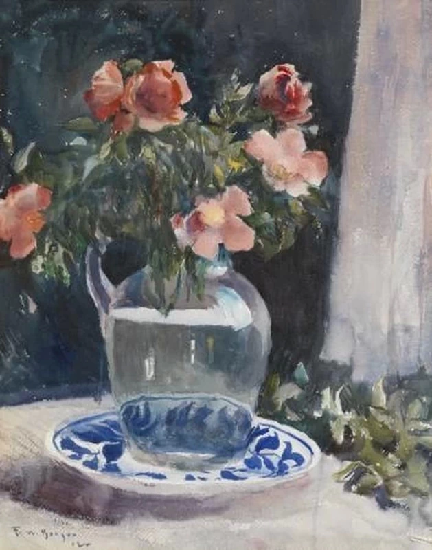 Natura morta con fiori,1922